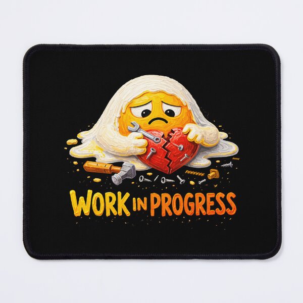 Item preview, Work In Progress Broken Heart Egg Design designed and sold by Liv Solara.