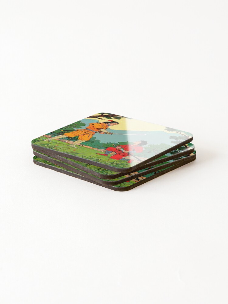 Thumbnail 4 of 5, Coasters (Set of 4), The Lesson designed and sold by Sharp-Design89.