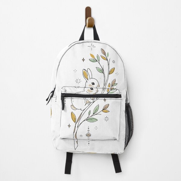 Item preview, Mystical Celestial White Rabbit and Botanical Branch designed and sold by BestChoiceService.