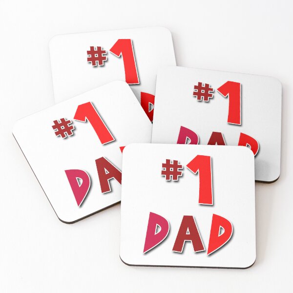 Item preview, Number One Dad Red designed and sold by Normbot2000.