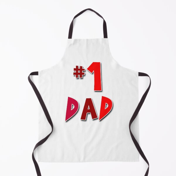 Item preview, Number One Dad Red designed and sold by Normbot2000.