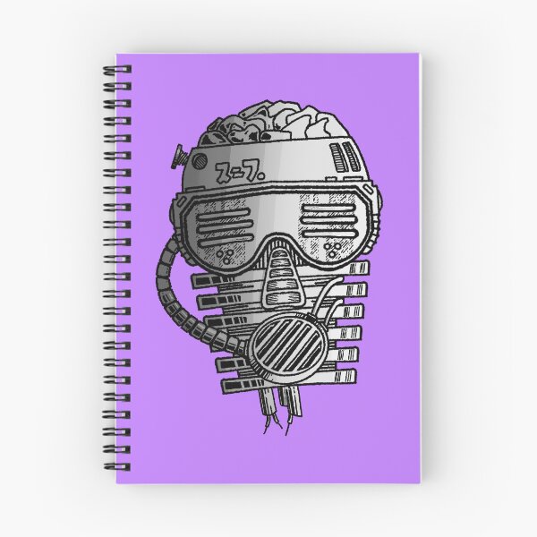 Item preview, Robot head designed and sold by Michael Walker-Toye Illustrations.