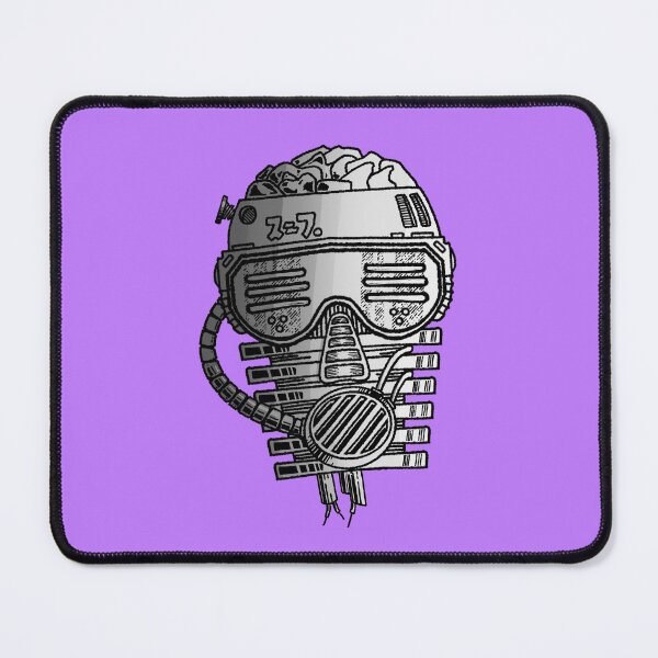 Item preview, Robot head designed and sold by Michael Walker-Toye Illustrations.