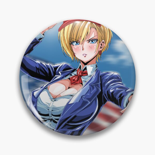 Item preview, Sexy Patriotic Blonde Anime Girl From USA designed and sold by AirForceTuan.