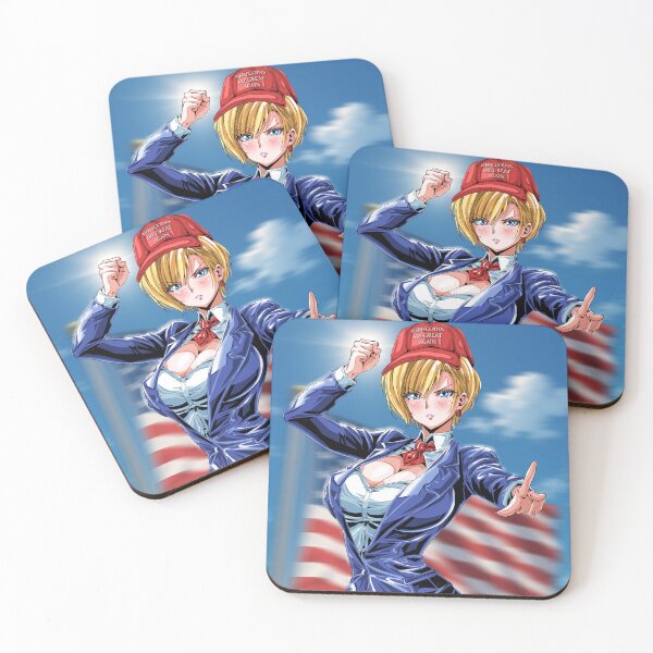 Item preview, Sexy Patriotic Blonde Anime Girl From USA designed and sold by AirForceTuan.