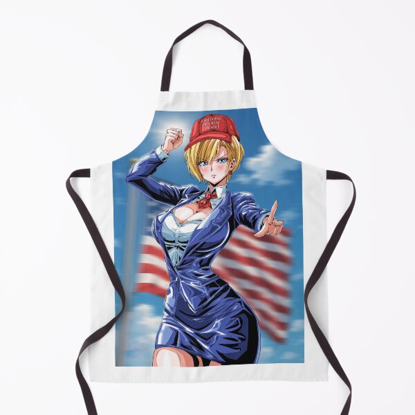 Item preview, Sexy Patriotic Blonde Anime Girl From USA designed and sold by AirForceTuan.