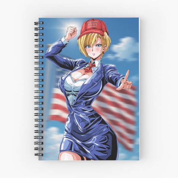 Item preview, Chica anime rubia, sexy y patriota de Estados Unidos designed and sold by AirForceTuan.