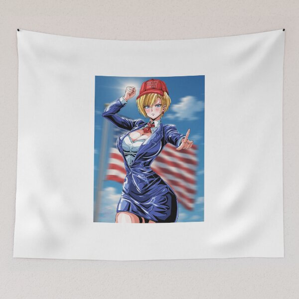 Item preview, Sexy Patriotic Blonde Anime Girl From USA designed and sold by AirForceTuan.