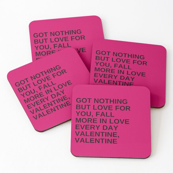 Item preview, Valentine - 5SOS Song Lyrics designed and sold by cheripopp.