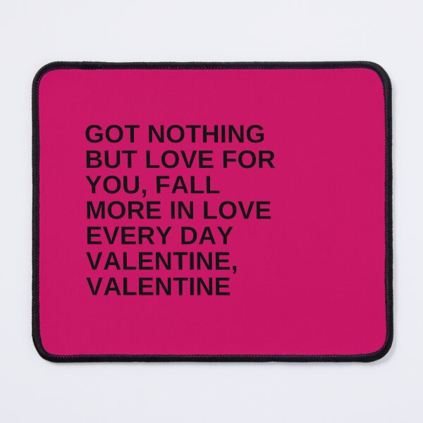 Item preview, Valentine - 5SOS Song Lyrics designed and sold by cheripopp.