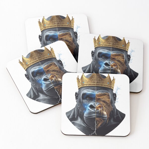 Item preview, Golden Gorilla - Sovereign Power designed and sold by THEARTCURATİON .
