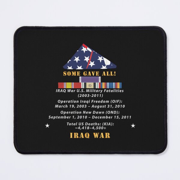 Item preview, Flag - US Folded Flag - Some gave All - Total KIA - Iraq War X 300 designed and sold by Military Insignia Products.