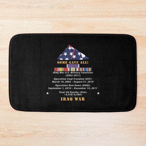 Item preview, Flag - US Folded Flag - Some gave All - Total KIA - Iraq War X 300 designed and sold by Military Insignia Products.