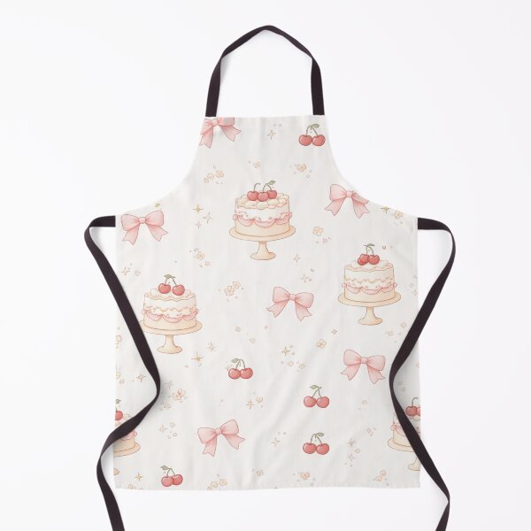 Item preview, Coquette Cake & Cherry Seamless Pattern – Soft Pink Dessert Aesthetic Design designed and sold by Creativveworrld03.