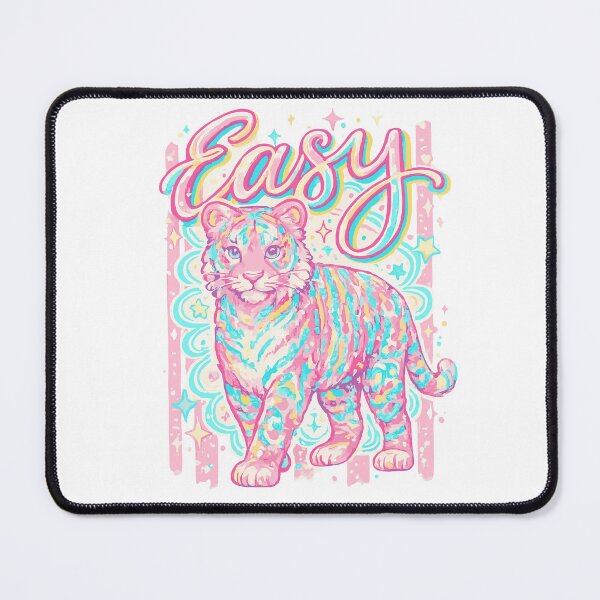 Item preview, Preppy Easy tiger Funny Sarcastic Snarky Colorful Shirt Doodle designed and sold by Pattranit56.