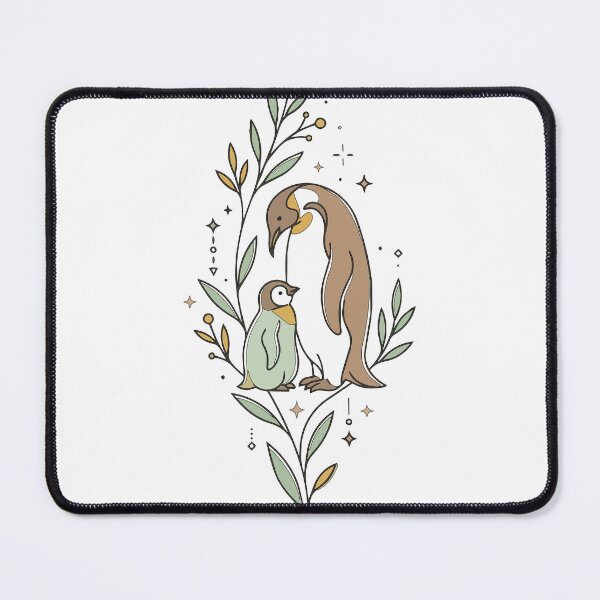 Item preview, Mystical Celestial Penguins and Botanical Art designed and sold by BestChoiceService.