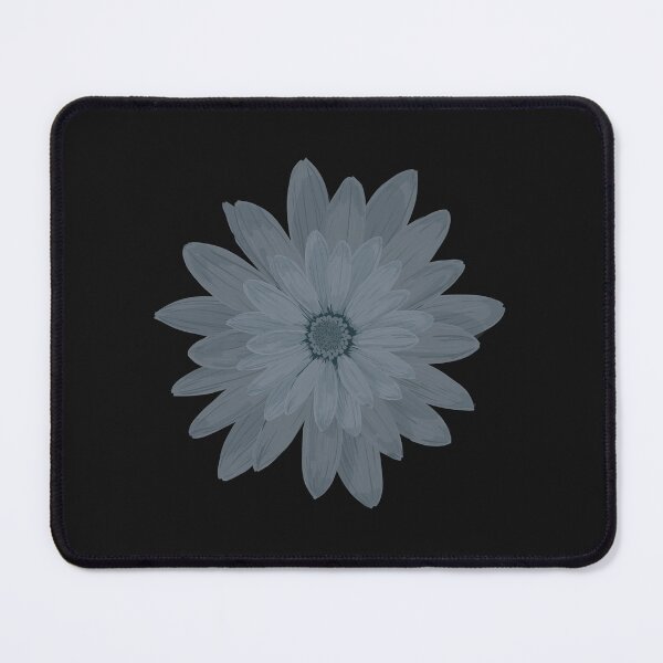 Item preview, Love is attention.../Aesthetic Grey Daisy Pattern - Modern Boho Style designed and sold by Jyoti-Quotes.