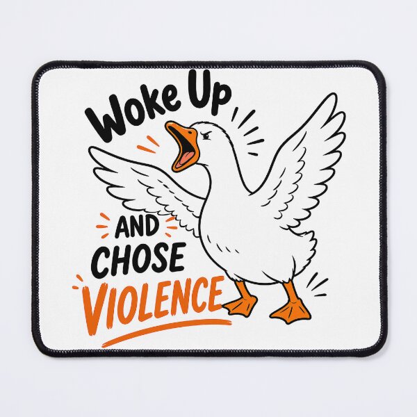 Item preview, Angry Goose Funny Sarcastic Quote Chaos Meme Animal Design designed and sold by timizar.