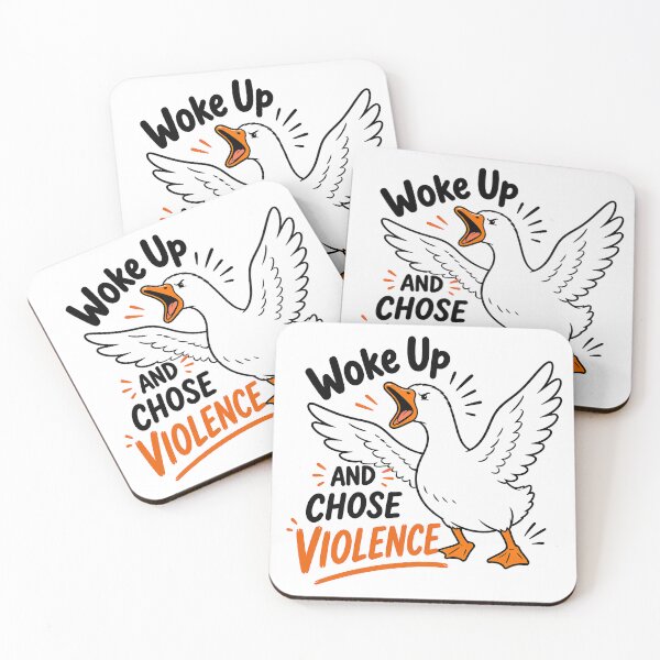 Item preview, Angry Goose Funny Sarcastic Quote Chaos Meme Animal Design designed and sold by timizar.