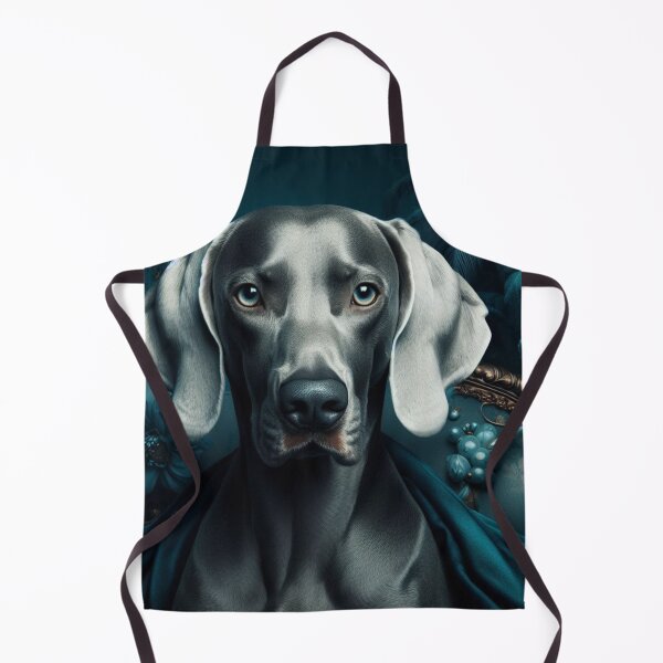 Item preview, Moody Teal Weimaraner Dreamscape Portrait designed and sold by WeimTrails.