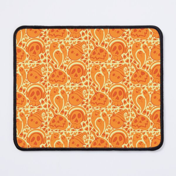 Item preview, Orange Spooky Halloween Season with yellow background designed and sold by missmann.