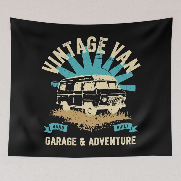 Item preview, Vintage Van Garage designed and sold by SignumShop.