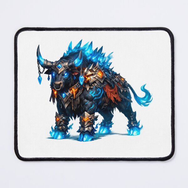 Item preview, Bull of Blue Flames: Guardians of Elemental Magic designed and sold by NextNoob485.