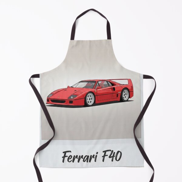 Item preview, Ferrari F40 Supercar Retro Polaroid Aesthetic Illustration designed and sold by Motorline44.