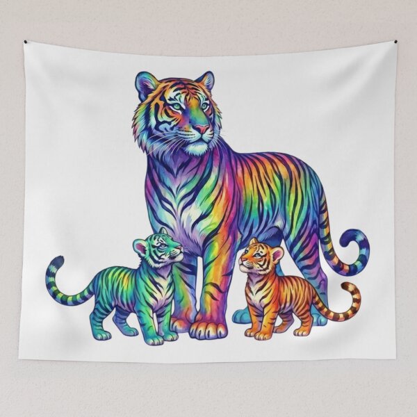 Item preview, Tiger in the forest designed and sold by PP&RAINBOW SHOP.