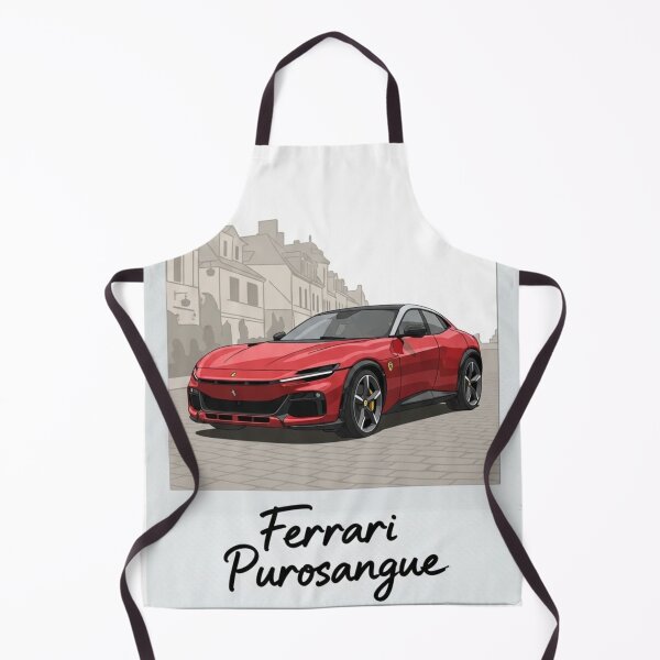 Aperçu de l'œuvre Ferrari Purosangue SUV de luxe rétro Polaroid Art esthétique créée et vendue par Motorline44.