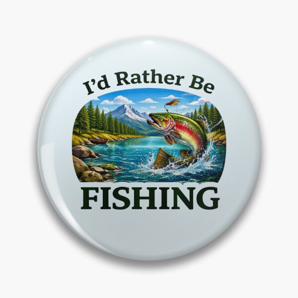 Item preview, I'd Rather Be Fishing designed and sold by Myra365Art.