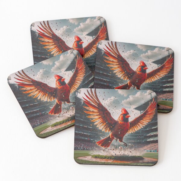 Item preview, Cardinal Baseball Stadium Fantasy Wall Art designed and sold by BeautifulVirtues.