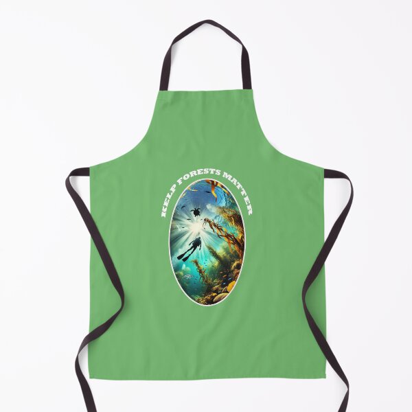 Item preview, SCUBA Diving Diver Underwater Silhouette with Turtle, Fish, and Kelp URM designed and sold by urmaddad.