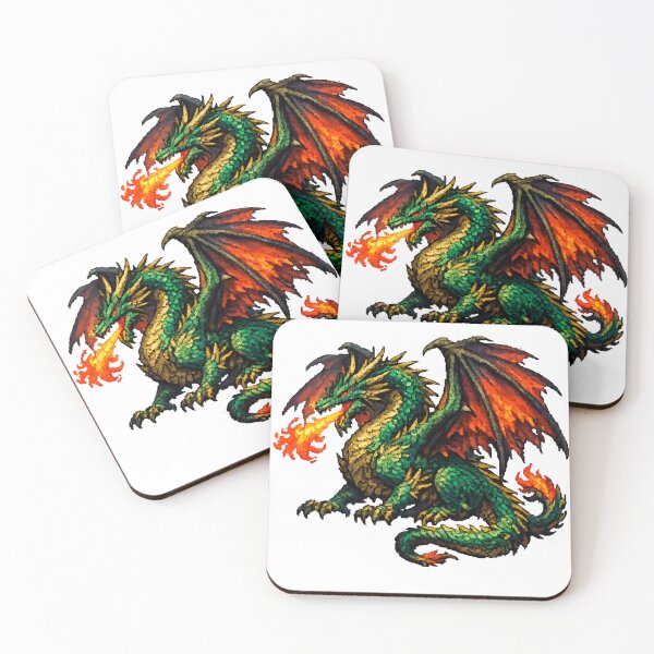 Item preview, Emerald Fire Dragon designed and sold by NextNoob485.