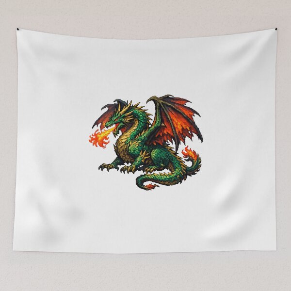 Item preview, Emerald Fire Dragon designed and sold by NextNoob485.