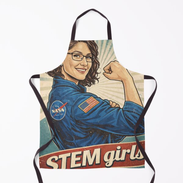 Item preview, Mother of All STEM Girls – Retro Science Power designed and sold by HeyHas.