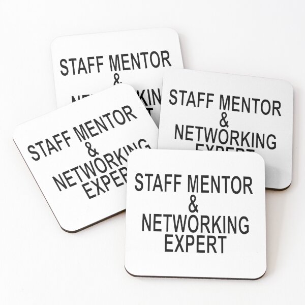 Item preview, Staff Mentor and Networking Expert Corporate Job Title designed and sold by ChR-oman.