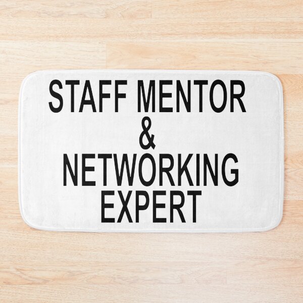 Item preview, Staff Mentor and Networking Expert Corporate Job Title designed and sold by ChR-oman.