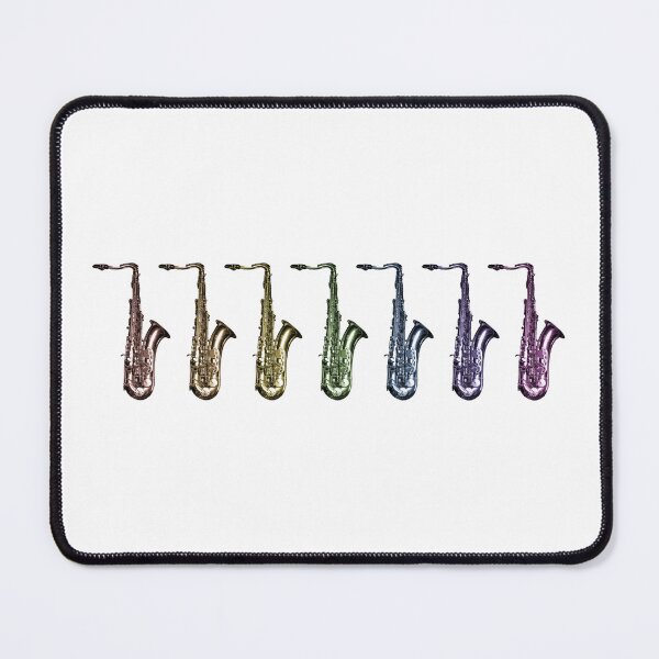 Item preview, Rainbow Tenor Saxophone Colorful Sax Music Instrument designed and sold by ValeriesGallery.