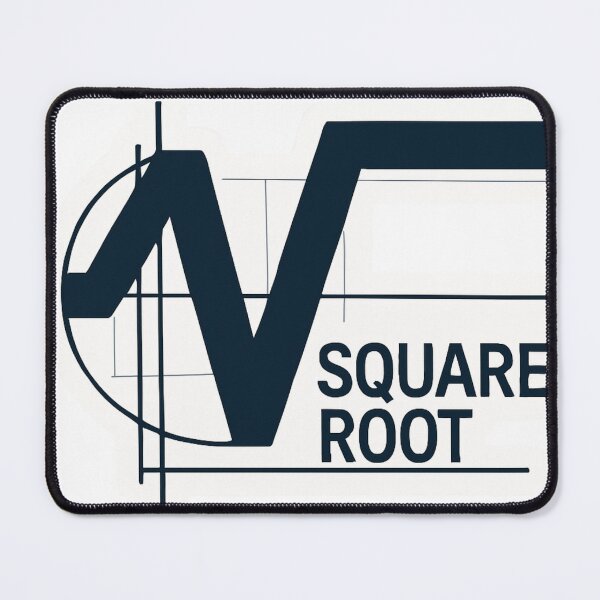 Item preview, Square Root Math T-Shirt - Minimalist Engineering Geometry Graphic Tee designed and sold by MerchlyMike.