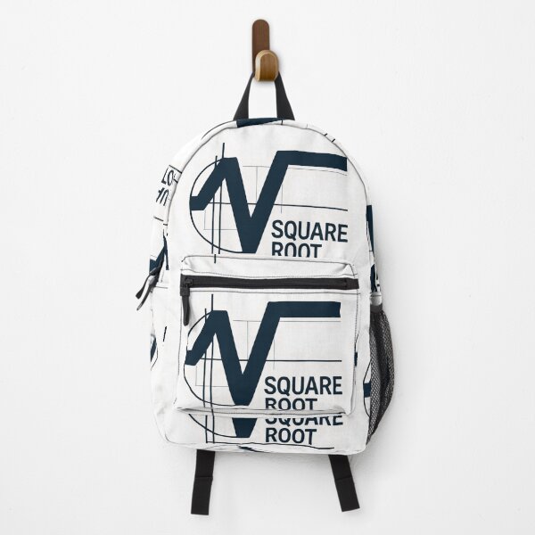 Item preview, Square Root Math T-Shirt - Minimalist Engineering Geometry Graphic Tee designed and sold by MerchlyMike.