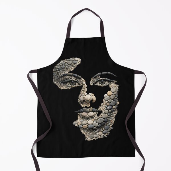 Item preview, Pebble Mosaic Face Silhouette designed and sold by Creatby7030.