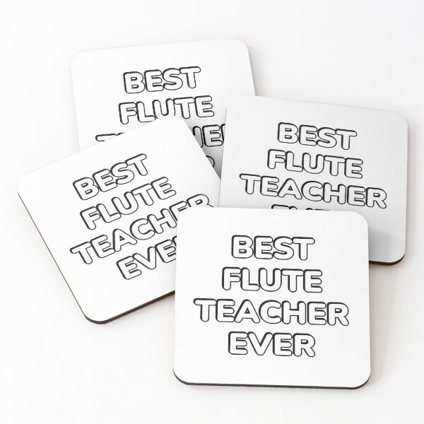 Item preview, Best Flute Teacher Ever  designed and sold by Inspirationmotivation.