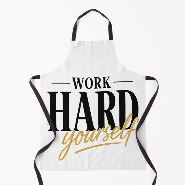 Item preview, Work Hard Focus Yourself Bold Motivation Design designed and sold by Wolf Creator.