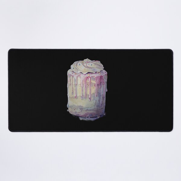 Artikelvorschau, Illustration eines pastellfarbenen Drip Cakes entworfen und verkauft von Creatby7030.