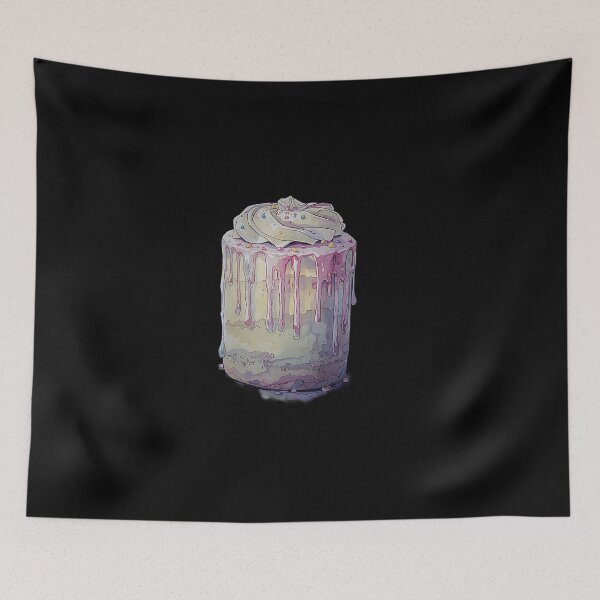 Item preview, Pastel Drip Cake Illustration designed and sold by Creatby7030.