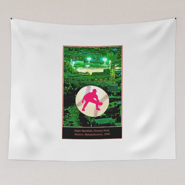Item preview, Night Baseball, Fenway Park, Boston, Massachusetts, 1990 designed and sold by AMacGPhilly.