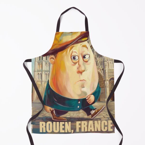 Item preview, Rouen France Travel Poster | LeQuirks French Character designed and sold by LeQuirks.