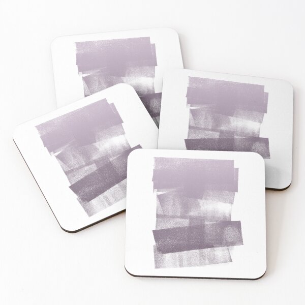 Item preview, Swatch Sample Textured Monoprint - Dust to Fig Gradient designed and sold by Irene Estelle.