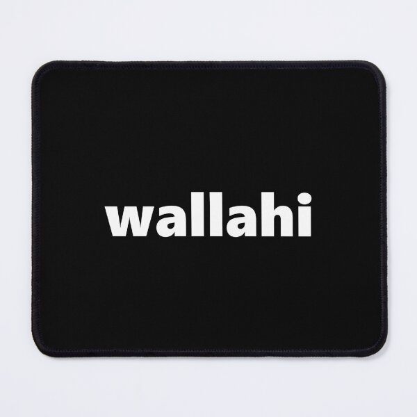 Item preview, wallahi - Modern Muslim Faith Quote designed and sold by ModdiesColors.